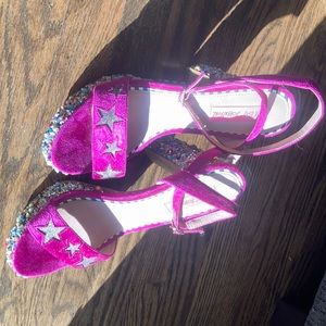Betsey Johnson Rock candy heels